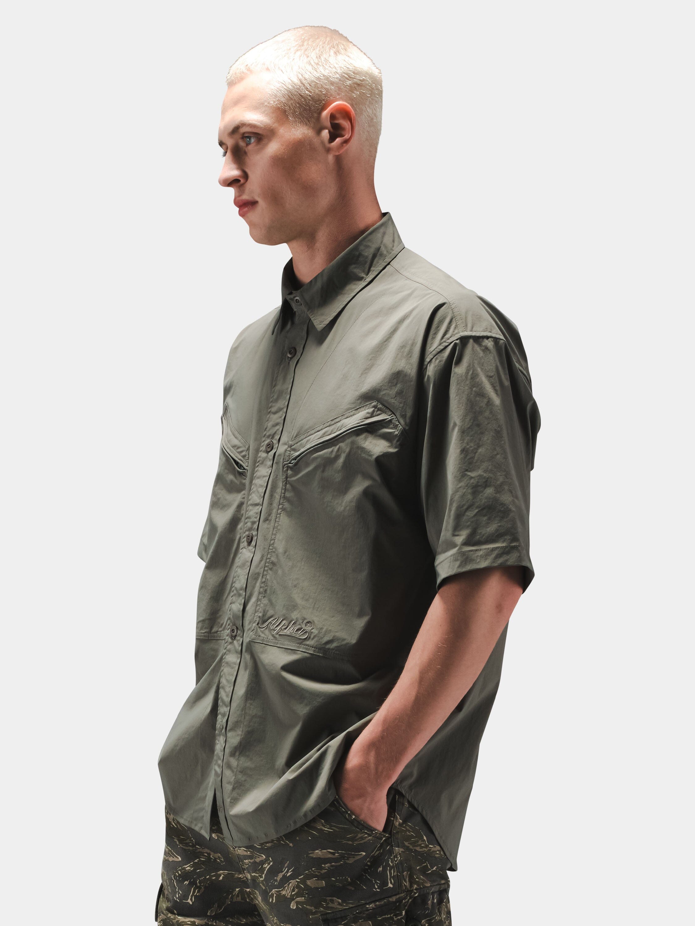 SS CWU 27/P RELAXED SHIRT TOPS Alpha Industries 