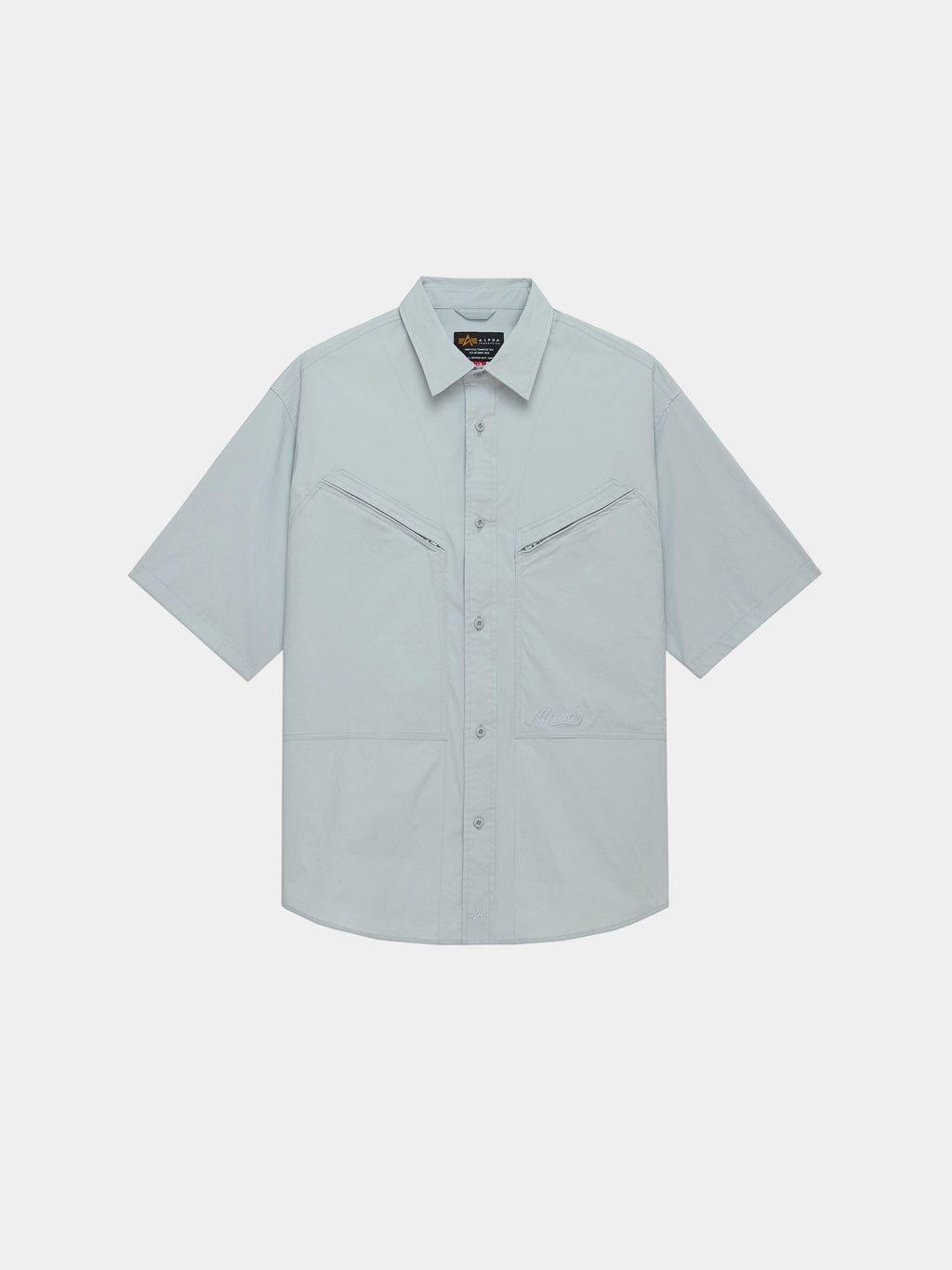 SS CWU 27/P RELAXED SHIRT TOPS Alpha Industries MIST XXS 