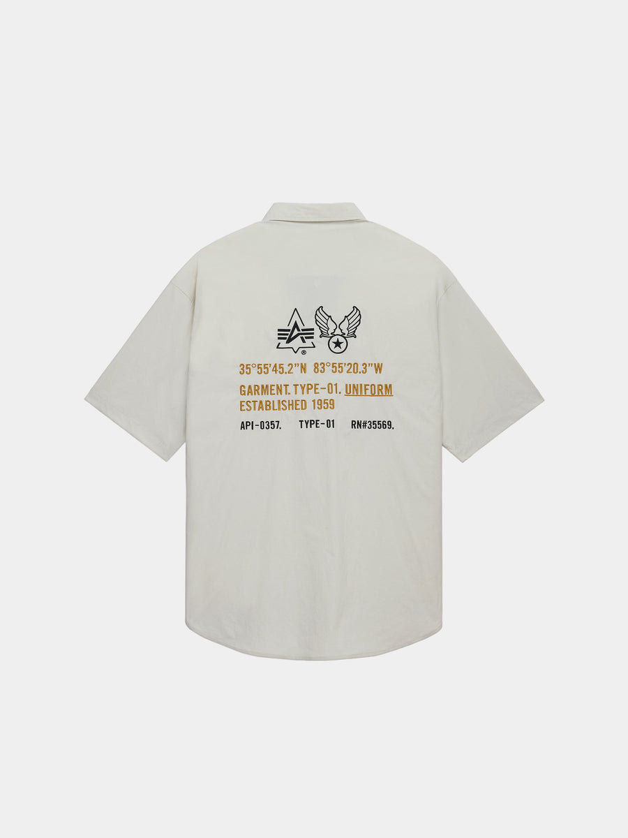 SS FATIGUE RELAXED DECO SHIRT TOPS Alpha Industries 