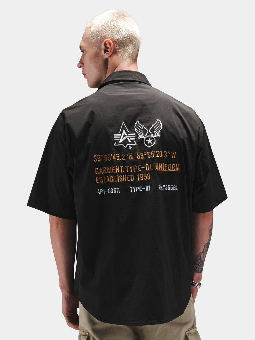 SS FATIGUE RELAXED DECO SHIRT TOPS Alpha Industries 