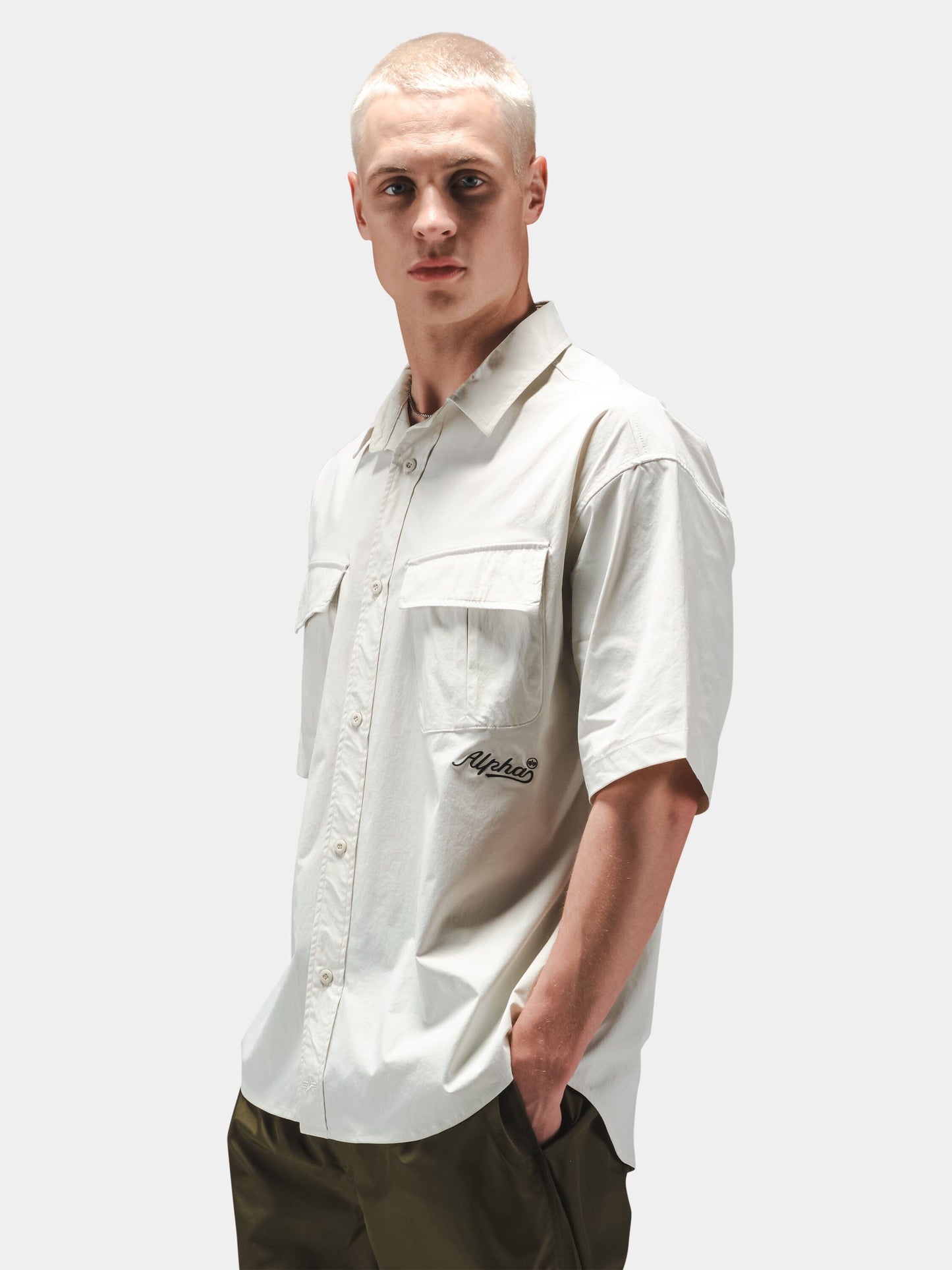 SS FATIGUE RELAXED DECO SHIRT TOPS Alpha Industries 