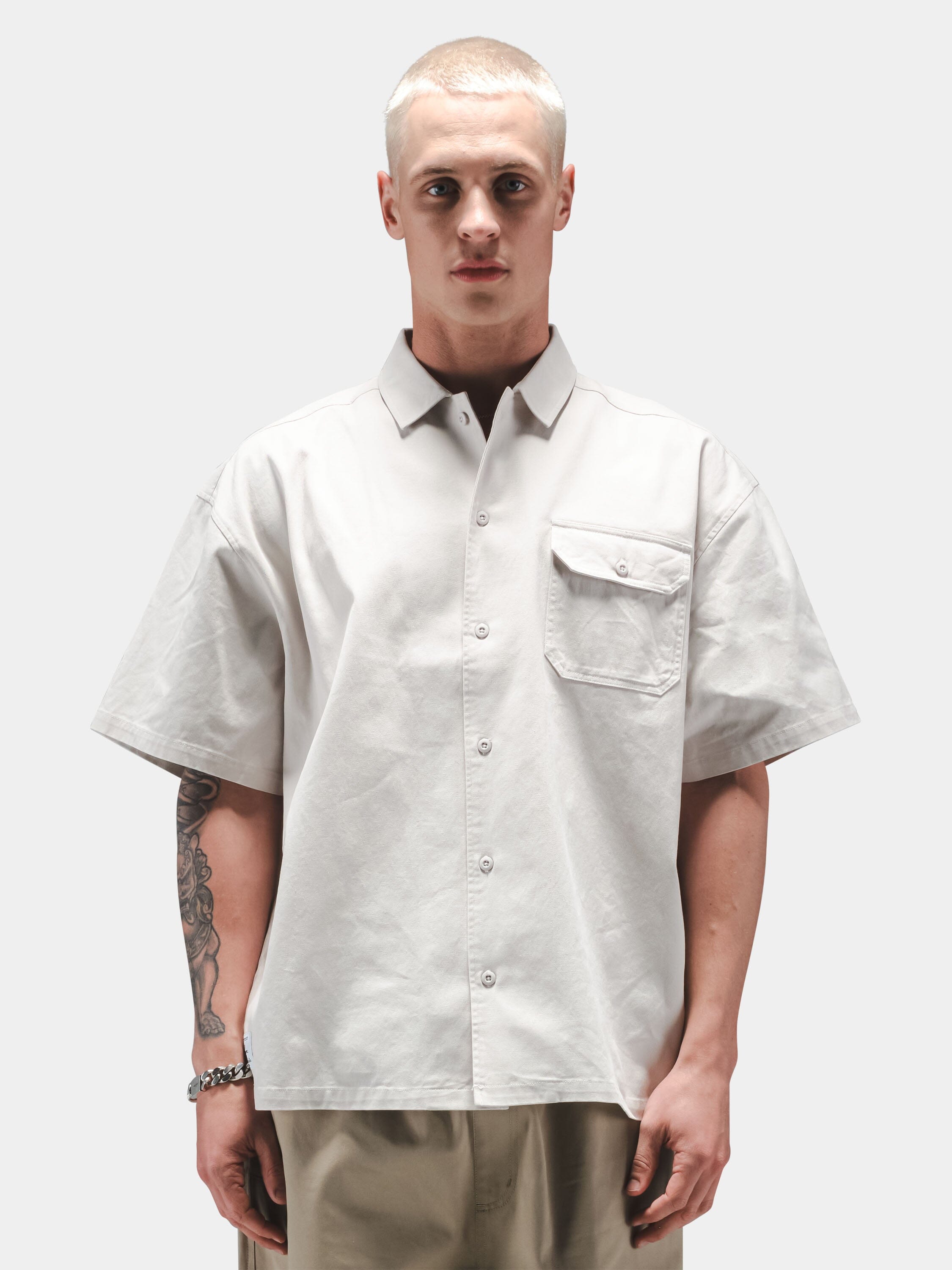 SS RELAXED ONE POCKET SHIRT TOPS Alpha Industries 