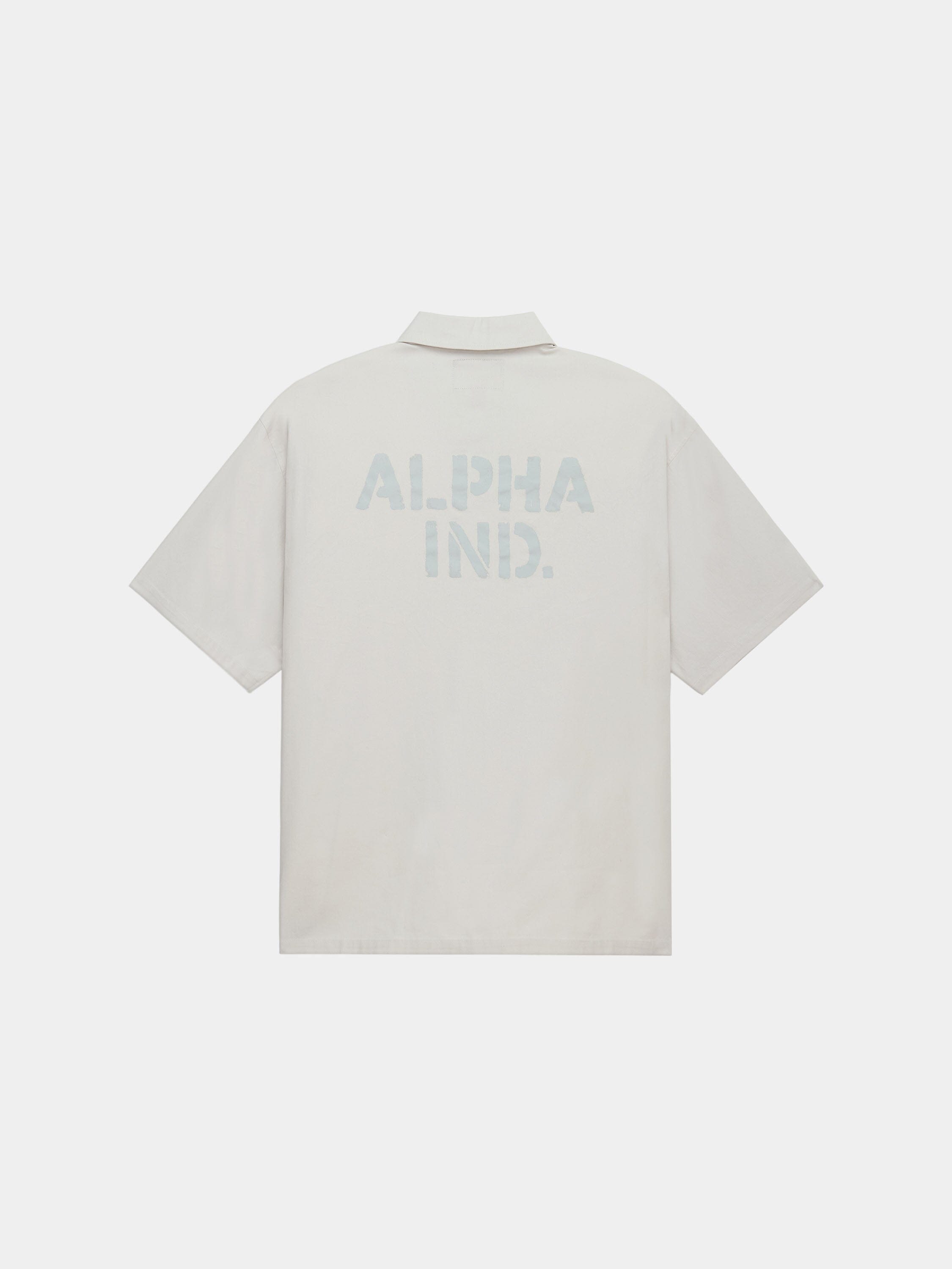 SS RELAXED ONE POCKET SHIRT TOPS Alpha Industries DUNE WHITE XXS 