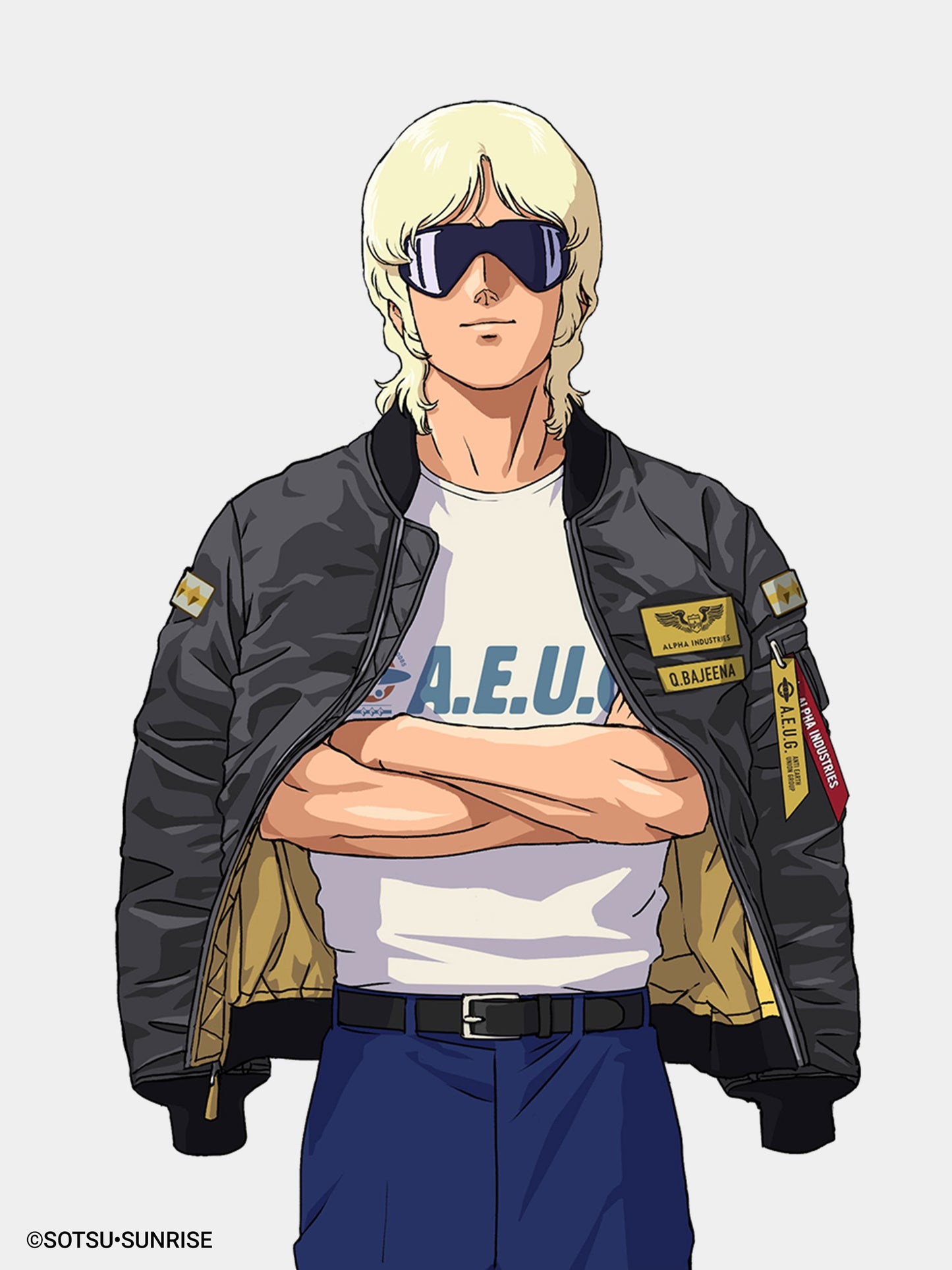 STRICT-G GUNDAM X ALPHA LIGHT MA-1 QUATTRO BAGEENA COLLAB BANDAI 