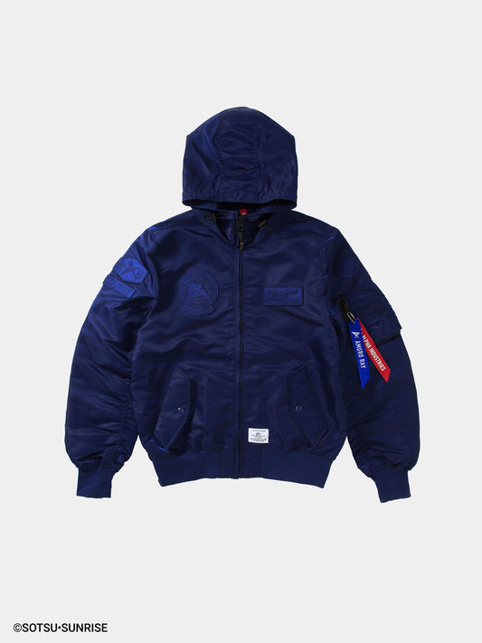 STRICT-G GUNDAM X ALPHA X L-2B HOODED GEN-Ⅱ AMURO RAYA COLLAB BANDAI NEW NAVY S 