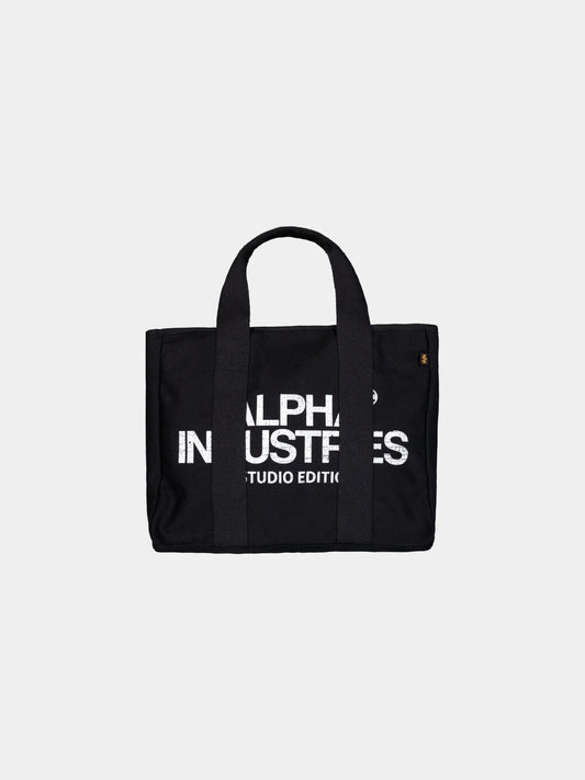 STUDIO TOTE LARGE BAG BAG Alpha Industries BLACK ONE SIZE 