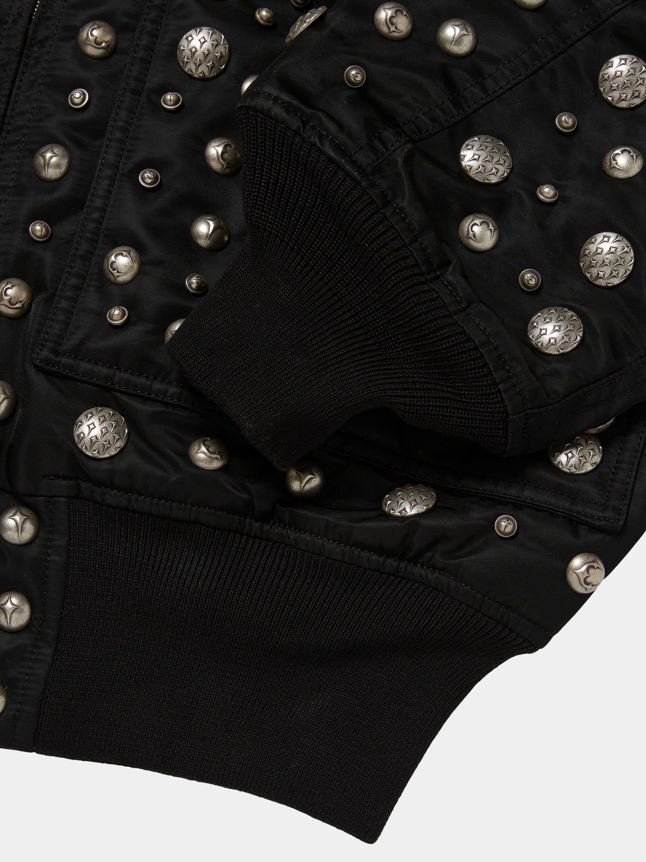 THUG CLUB X ALPHA CWU 45/P ALL OVER RIVET JACKET COLLAB Alpha Industries 