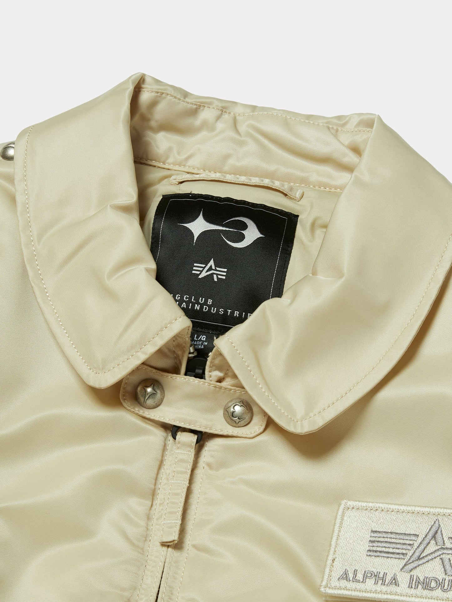 THUG CLUB X ALPHA CWU 45/P RIVET BUTTON VERSION COLLAB Alpha Industries 