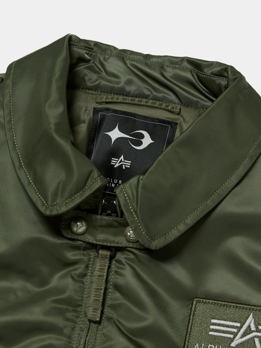 THUG CLUB X ALPHA CWU 45/P RIVET BUTTON VERSION COLLAB Alpha Industries 