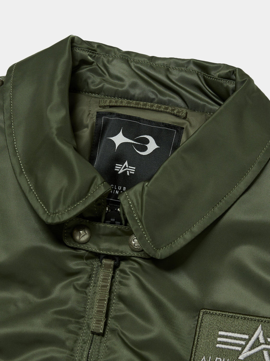 THUG CLUB X ALPHA CWU 45/P RIVET BUTTON VERSION COLLAB Alpha Industries 