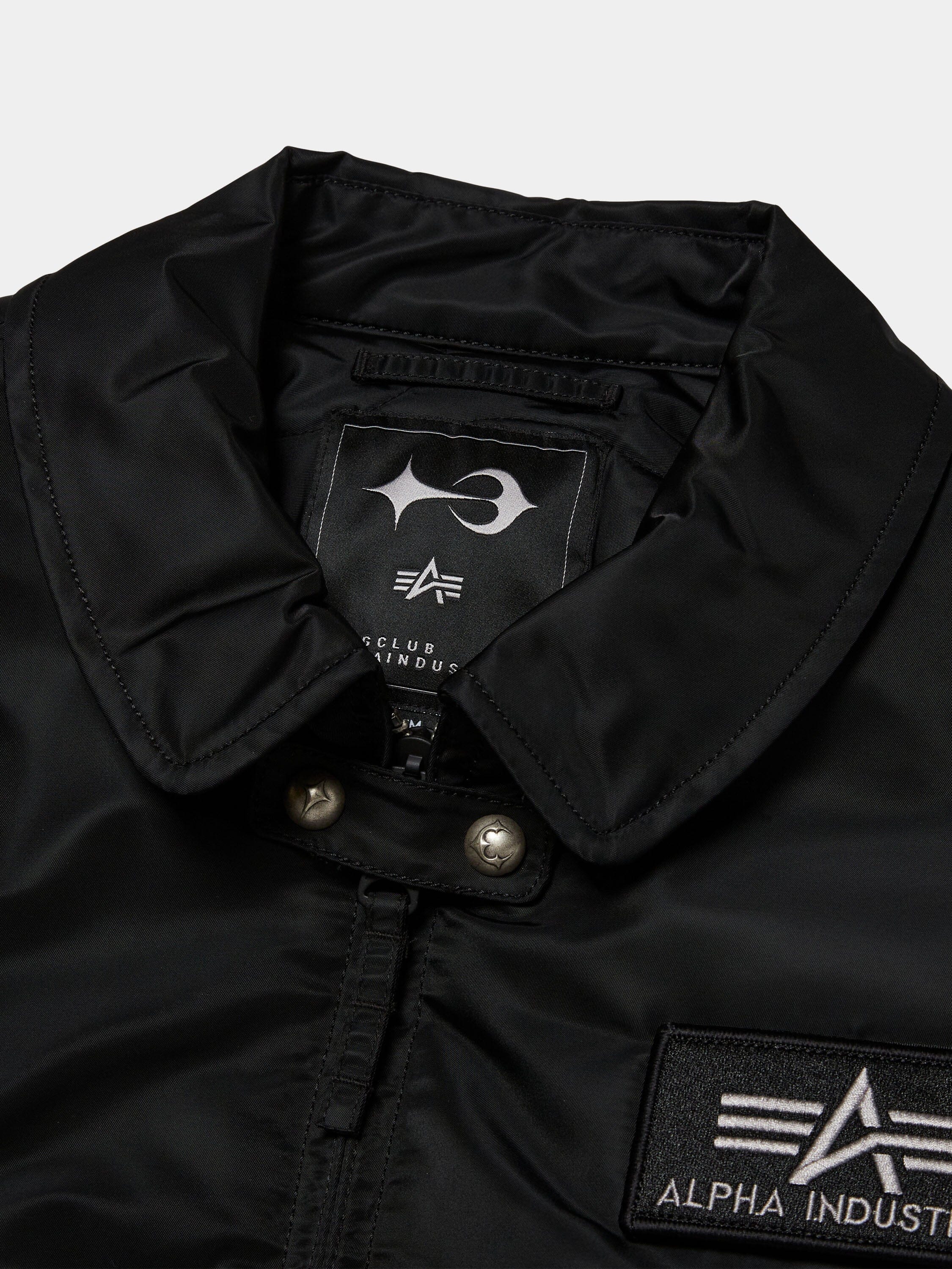 THUG CLUB X ALPHA CWU 45/P STUDDED JACKET COLLAB Alpha Industries 