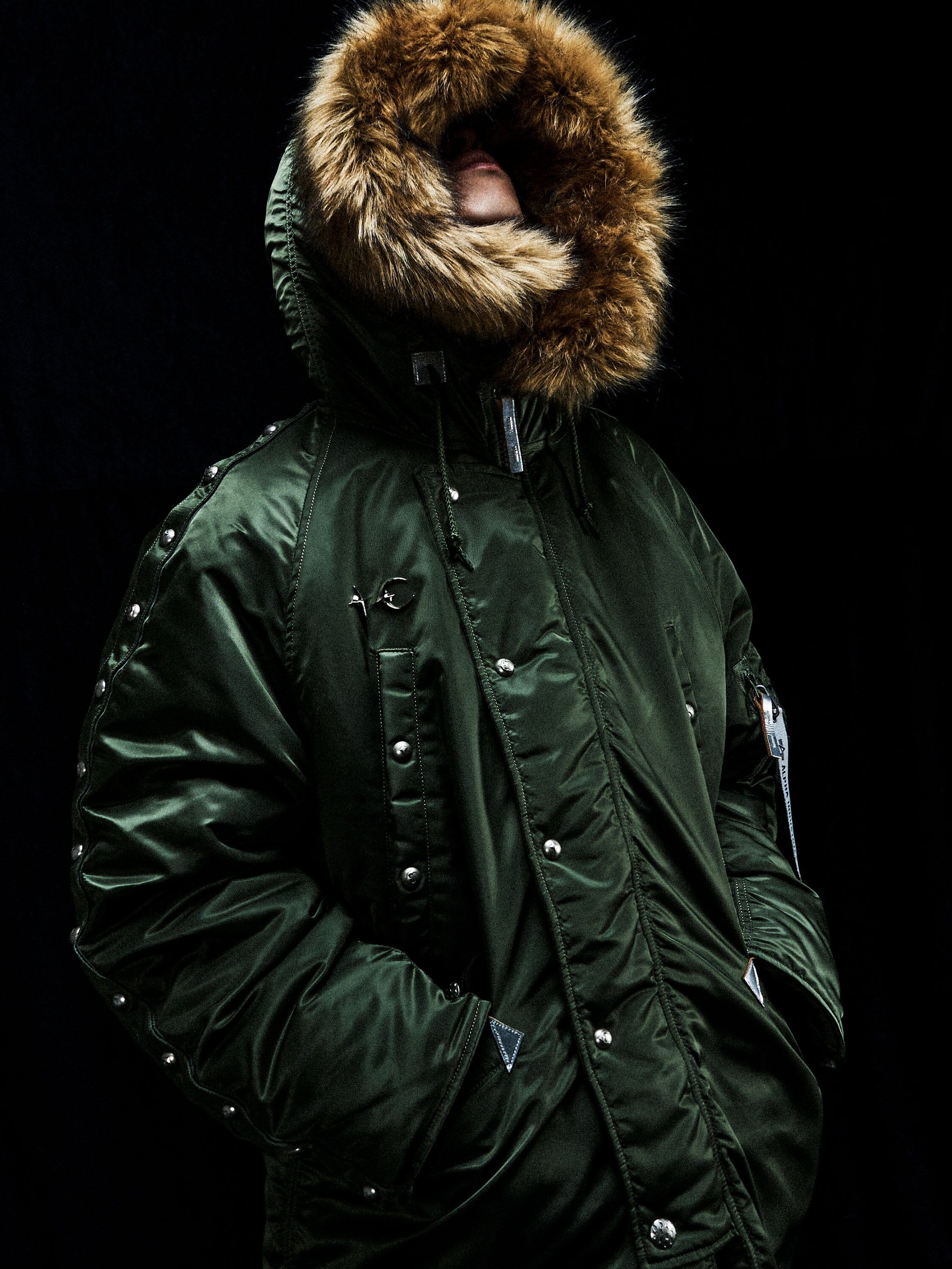 THUG CLUB X ALPHA N-3B PARKA COLLAB Alpha Industries 