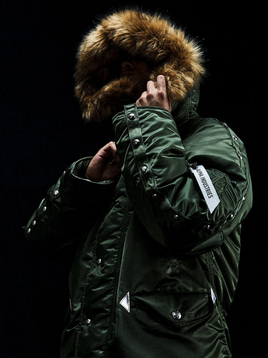 THUG CLUB X ALPHA N-3B PARKA COLLAB Alpha Industries 