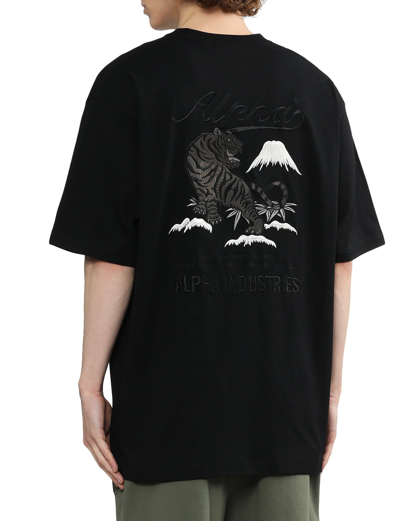 TIGER SEARCH AND DESTROY TEE TOP Alpha Industries 