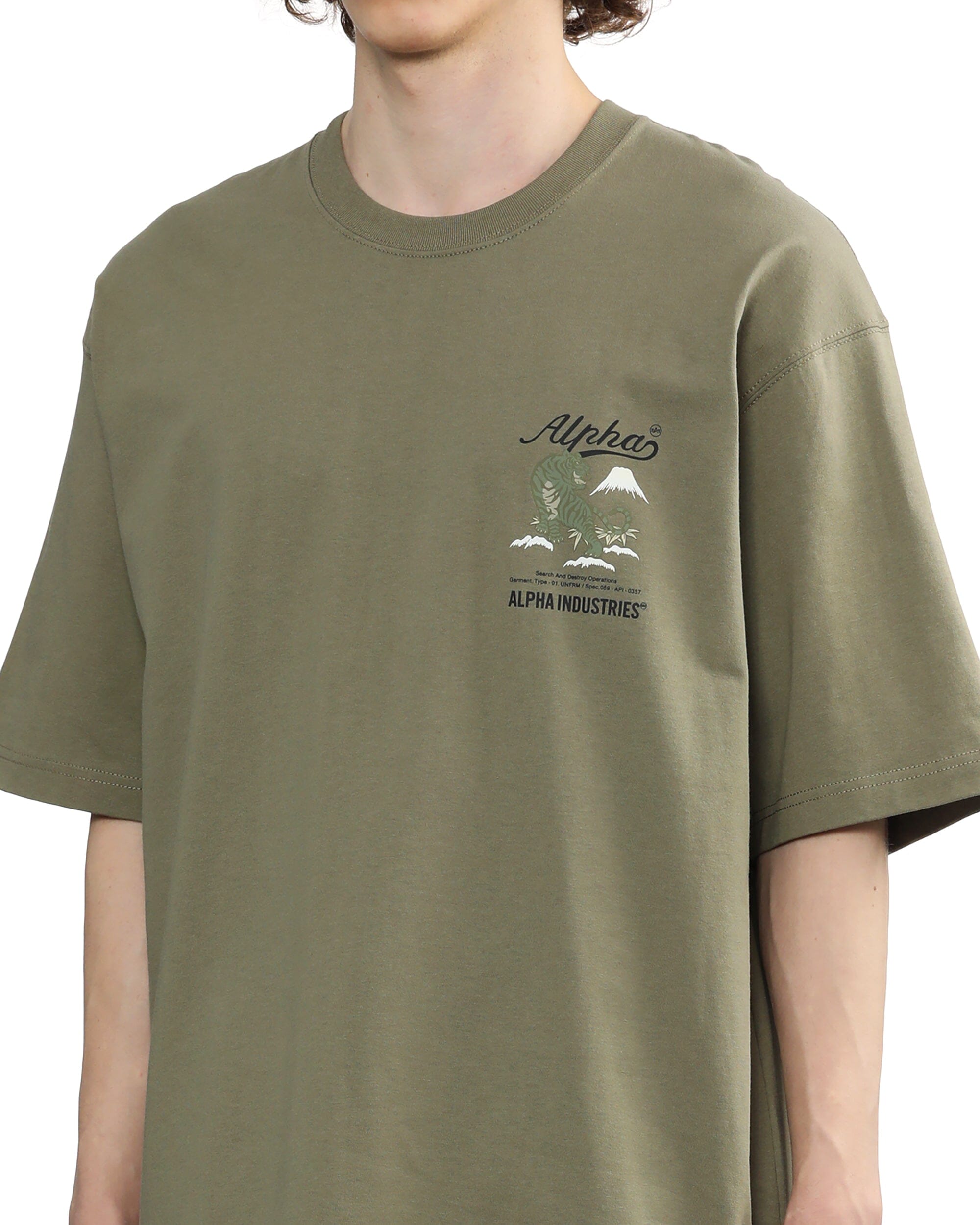 TIGER SEARCH AND DESTROY TEE TOP Alpha Industries 