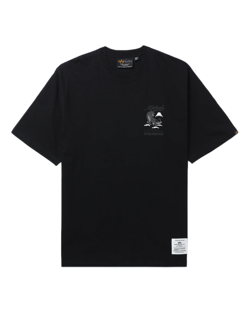 TIGER SEARCH AND DESTROY TEE TOP Alpha Industries BLACK 2XL 