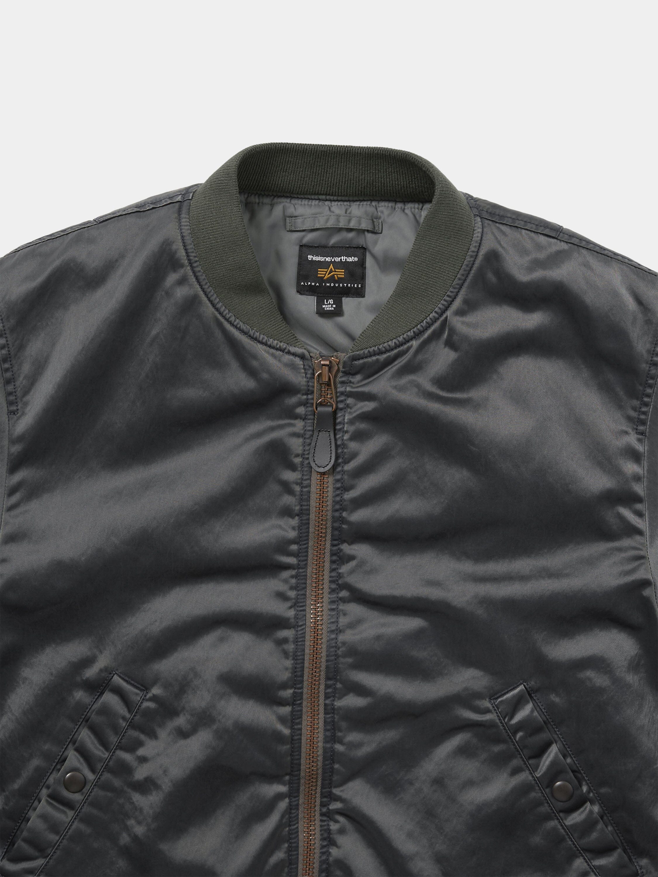 TNT X ALPHA MA-1 FLIGHT JACKET OUTERWEAR Alpha Industries 