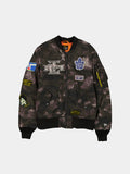 TORONTO MAPLE LEAFS X ALPHA X NEW ERA MA-1 BOMBER JACKET (BLACK CAMO) OUTERWEAR Alpha Industries BLACK S 
