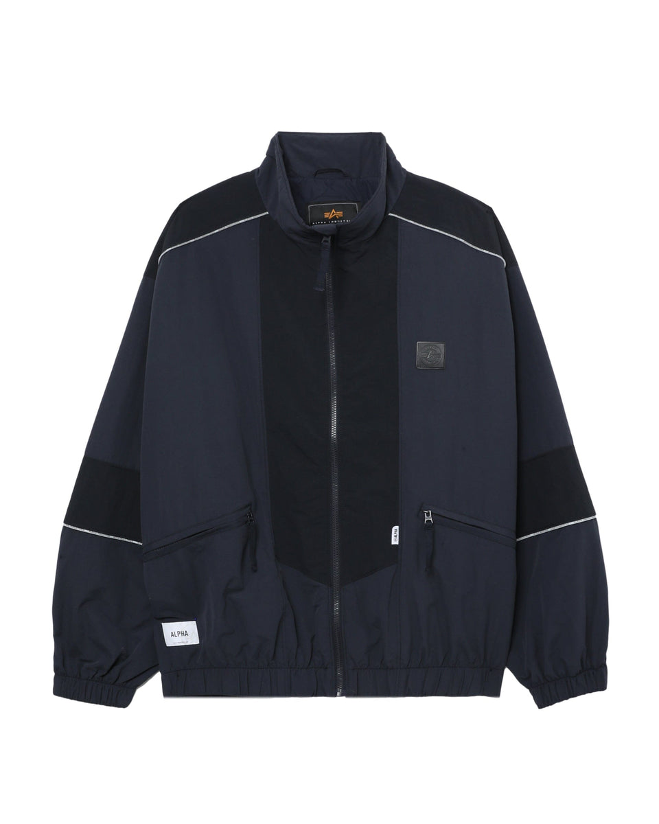 TRACK JACKET OUTERWEAR Alpha Industries CHARCOAL XS 