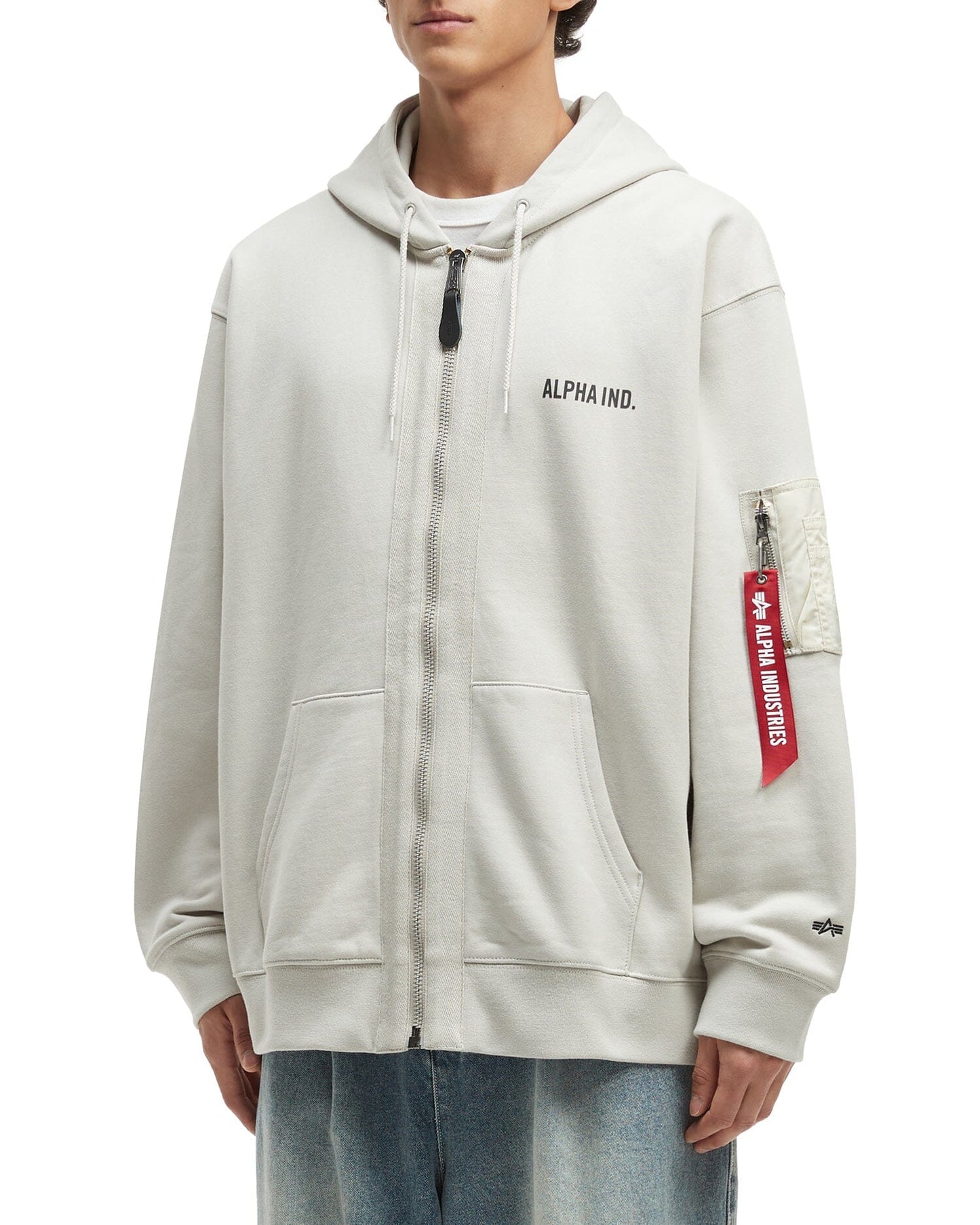 UNFRM ARMY ZIP UP HOODIE TOP Alpha Industries 