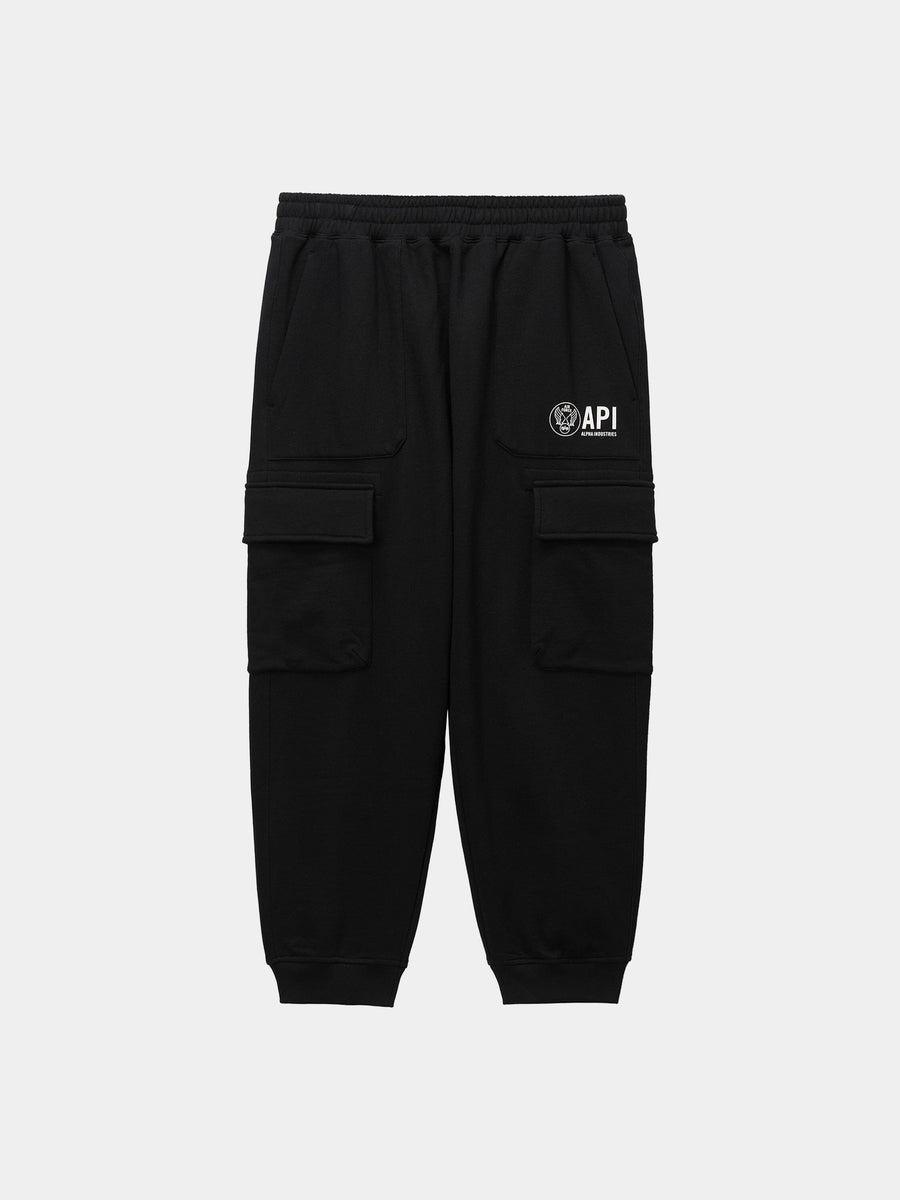 UNFRM CARGO SWEATPANT BOTTOM Alpha Industries BLACK XS 