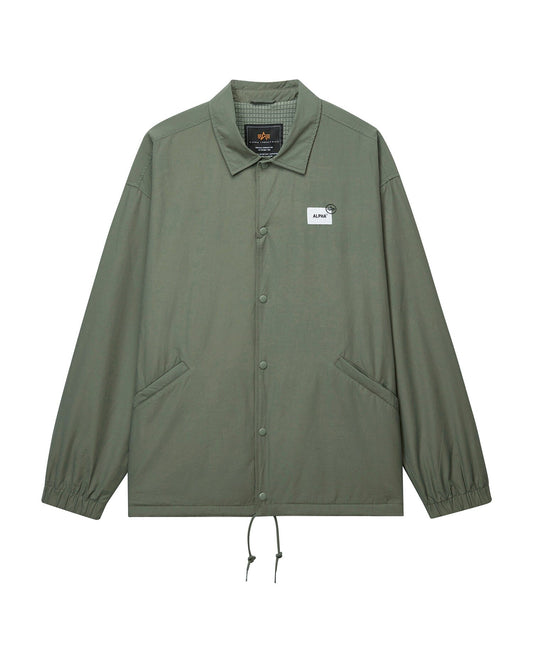 UNFRM COACH'S JACKET OUTERWEAR Alpha Industries OLIVE S 