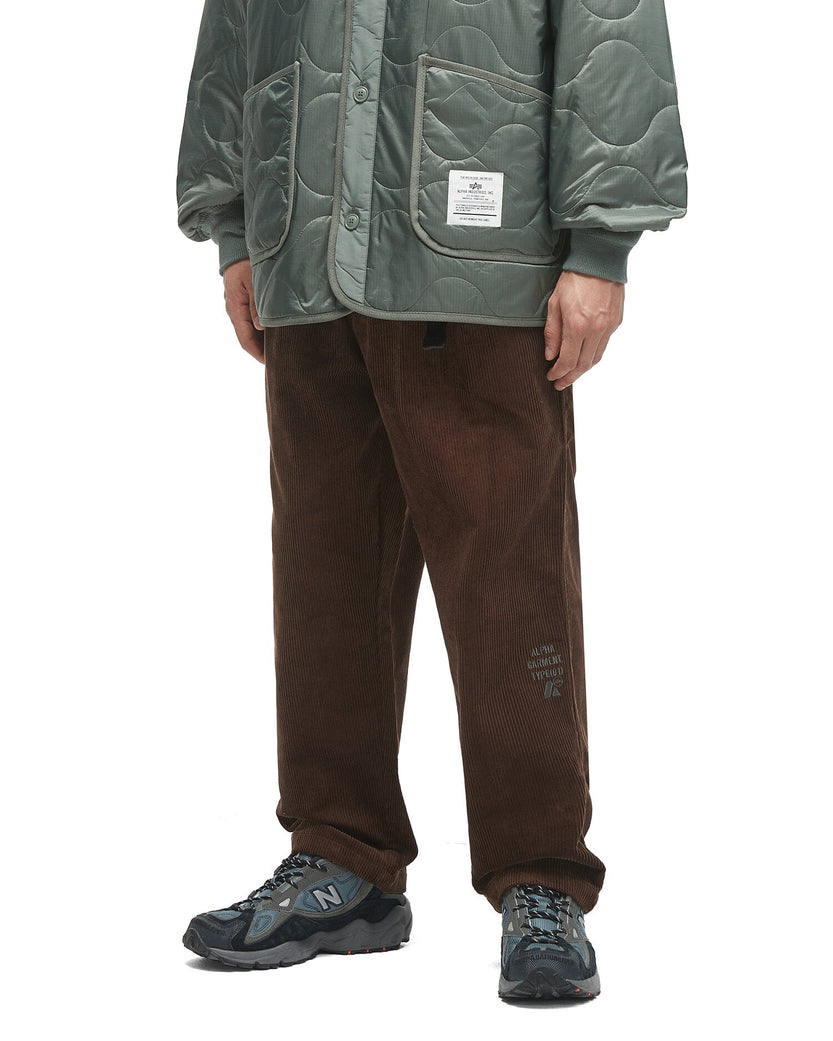 UNFRM CORDUROY CARGO PANT BOTTOM Alpha Industries 