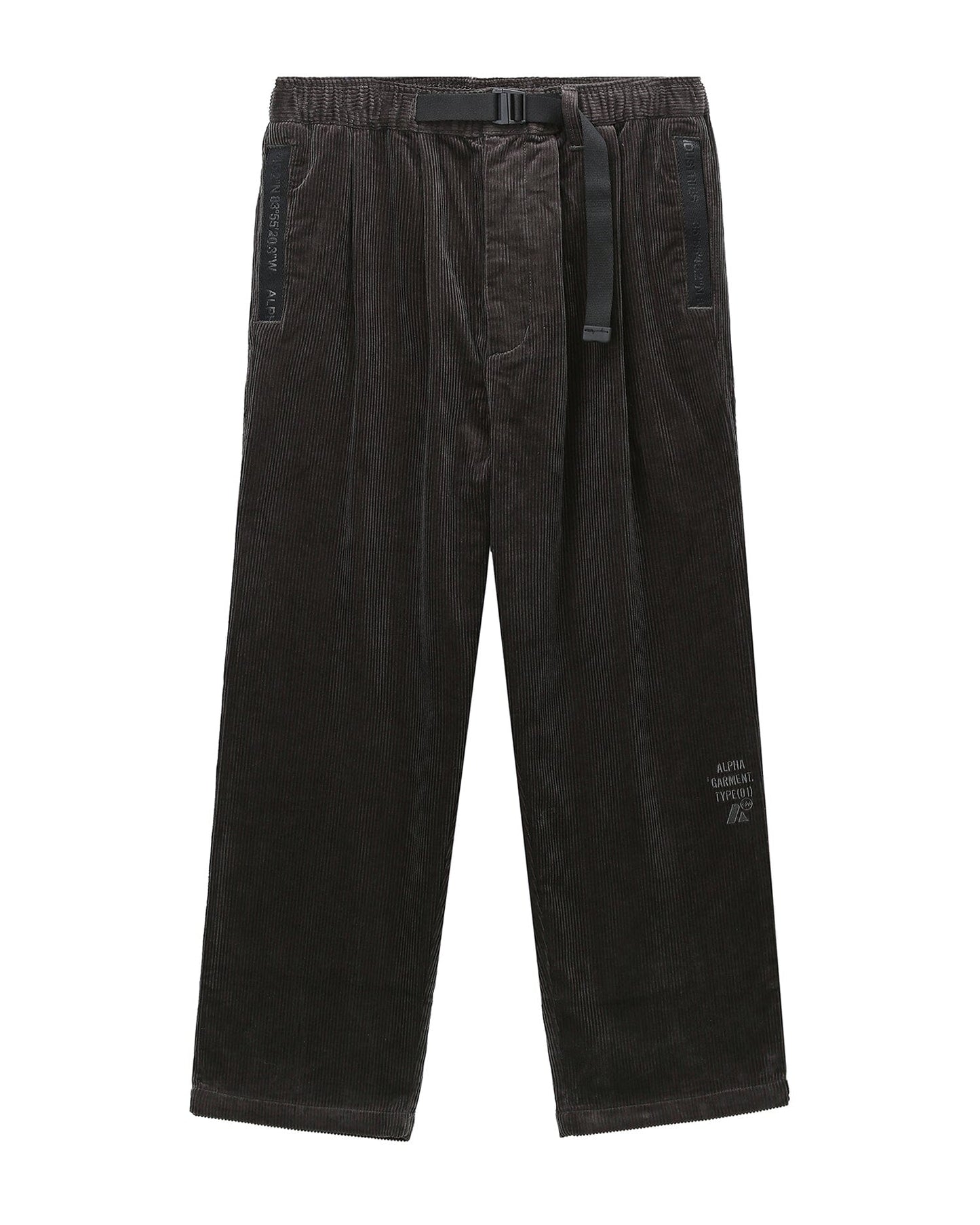 UNFRM CORDUROY CARGO PANT BOTTOM Alpha Industries GRAY S 
