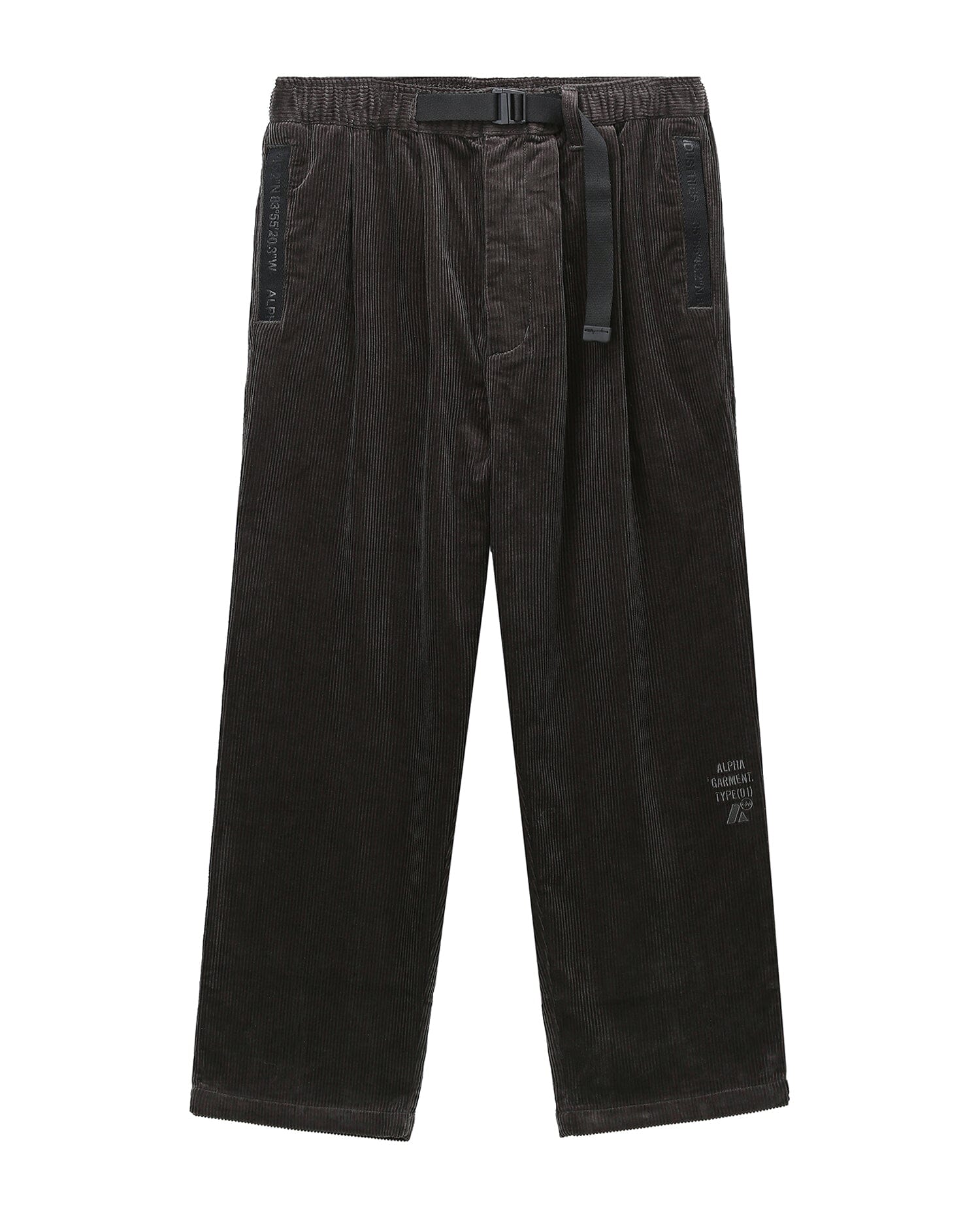 UNFRM CORDUROY CARGO PANT BOTTOM Alpha Industries GRAY S 