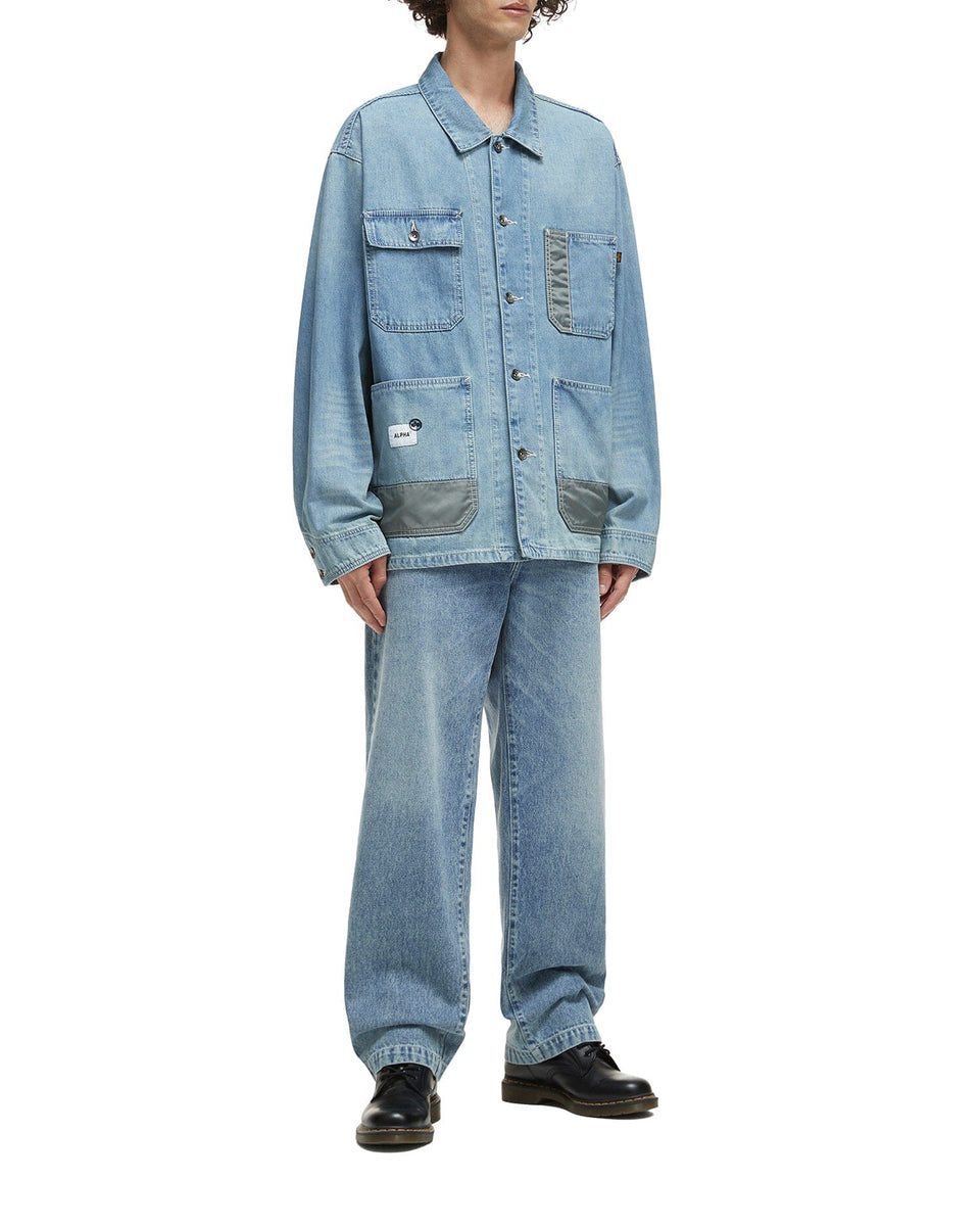 UNFRM DENIM WORKER JACKET OUTERWEAR Alpha Industries 