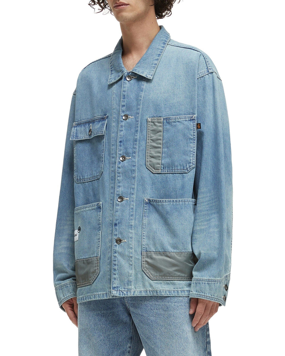 UNFRM DENIM WORKER JACKET OUTERWEAR Alpha Industries 