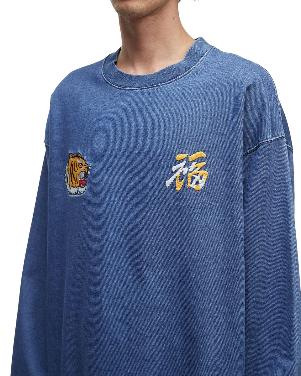 UNFRM EMBROIDERED CREWNECK TOP Alpha Industries 