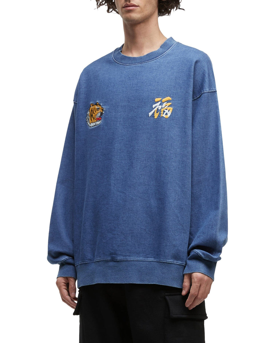 UNFRM EMBROIDERED CREWNECK TOP Alpha Industries 