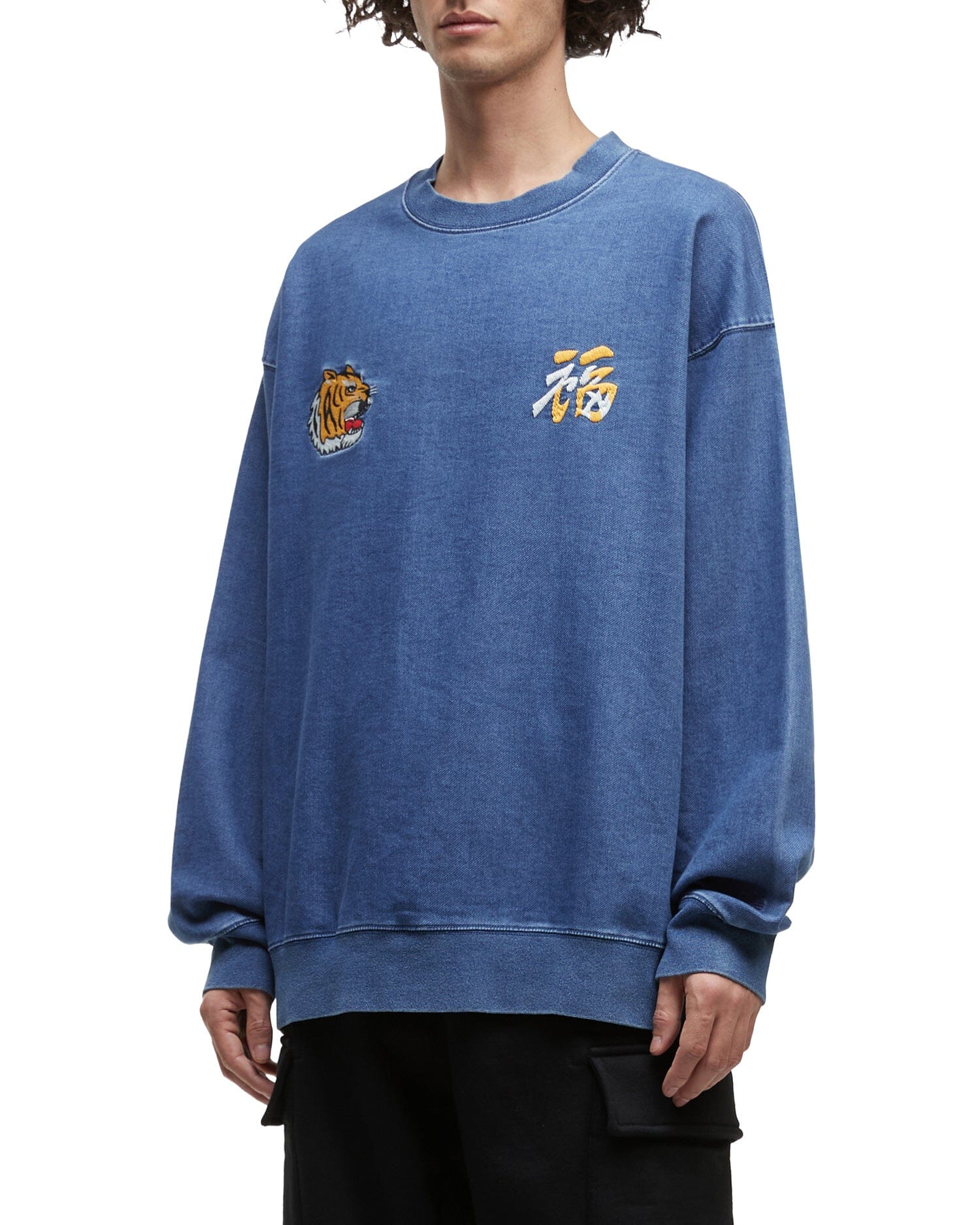 UNFRM EMBROIDERED CREWNECK TOP Alpha Industries 