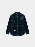 UNFRM FLANNEL SHIRT SHIRTS Alpha Industries OLIVE XS 