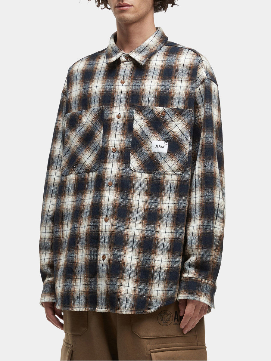 UNFRM FLANNEL SHIRT TOP Alpha Industries 