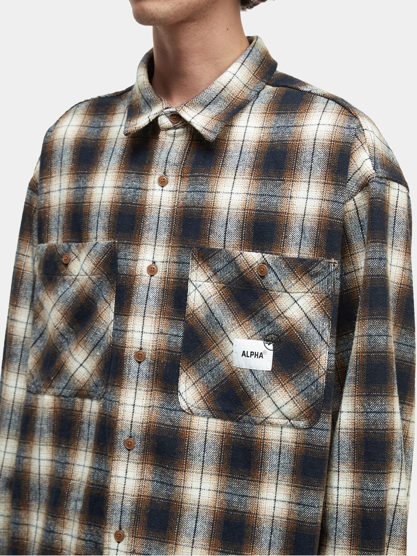 UNFRM FLANNEL SHIRT TOP Alpha Industries 