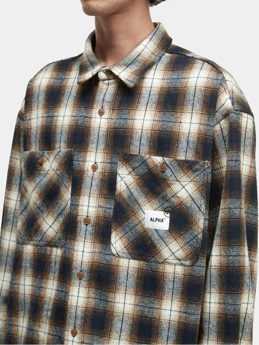 UNFRM FLANNEL SHIRT TOP Alpha Industries 
