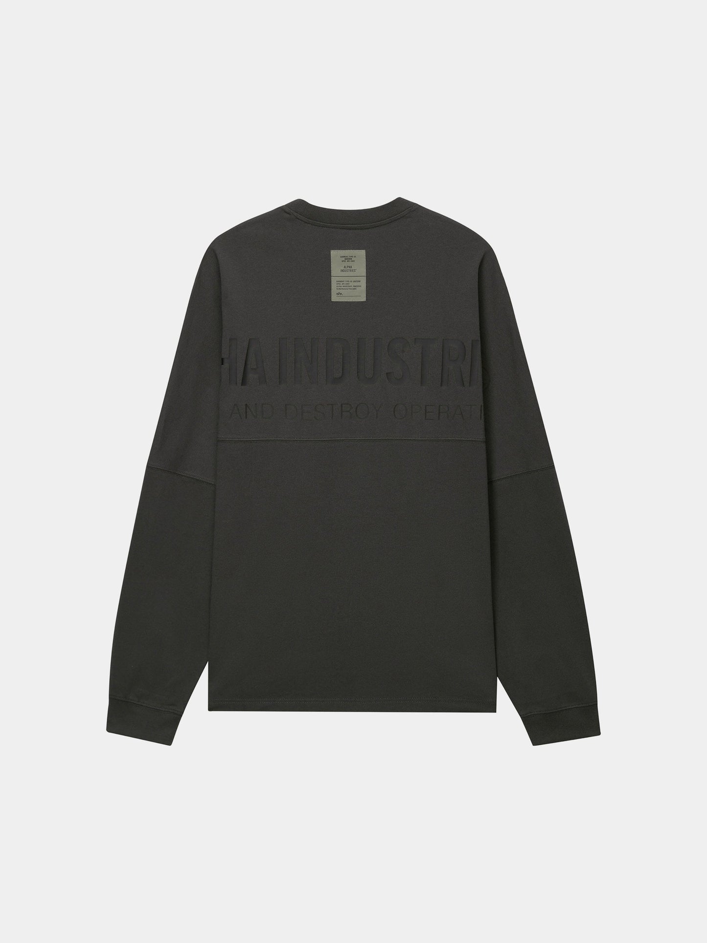 UNFRM LONG-SLEEVED GRAPHIC TEE TOP Alpha Industries 