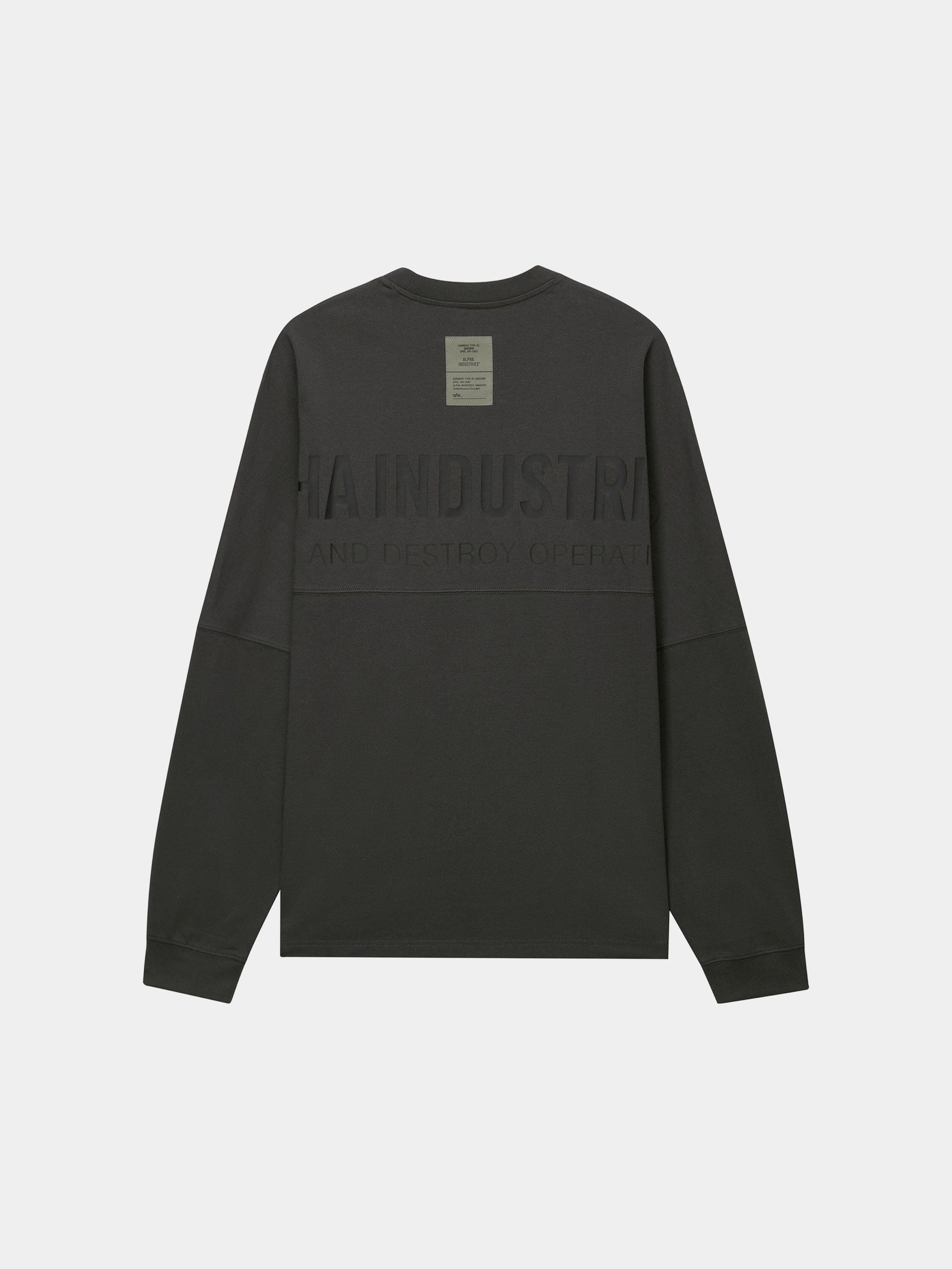 UNFRM LONG-SLEEVED GRAPHIC TEE TOP Alpha Industries 