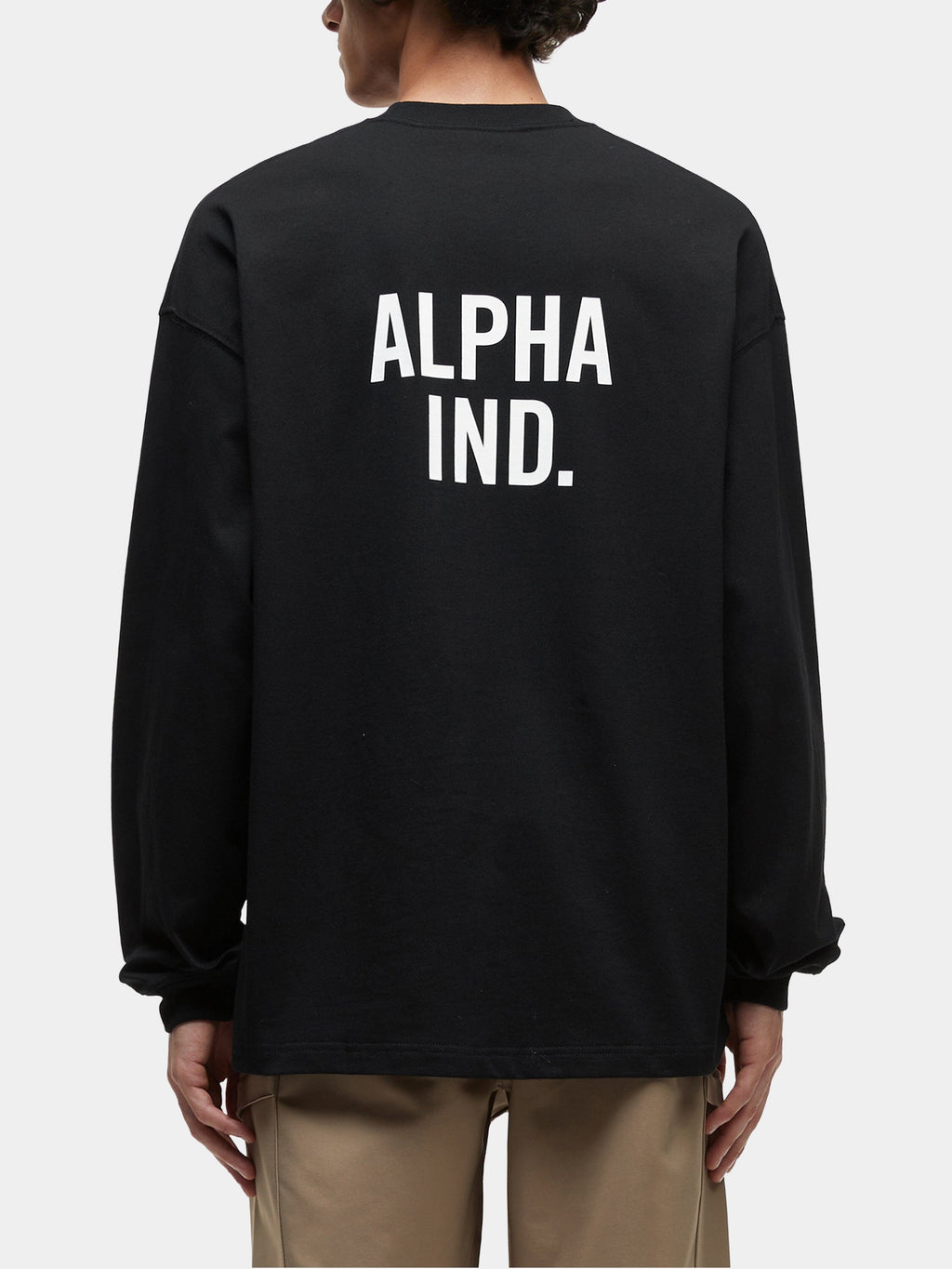 UNFRM LONG-SLEEVED POCKET T-SHIRT TOP Alpha Industries 