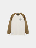 UNFRM LONG-SLEEVED RAGLAN T-SHIRT TOP Alpha Industries TAN XS 