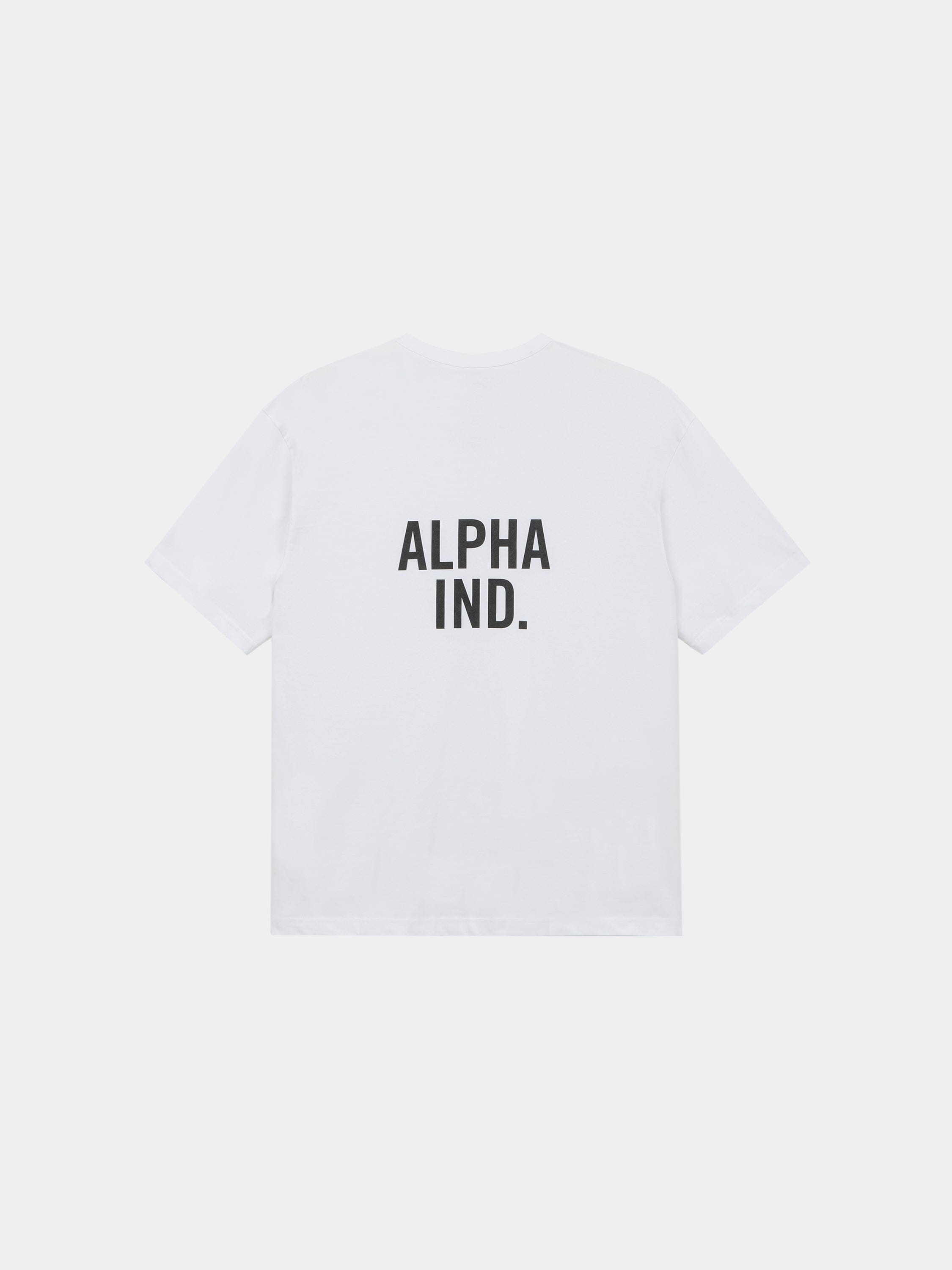UNFRM SHORT-SLEEVED POCKET ALPHA IND. TEE TOP Alpha Industries WHITE XS 