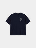 UNFRM SHORT-SLEEVED S&D TEE TOP Alpha Industries LEAD BLUE XS 