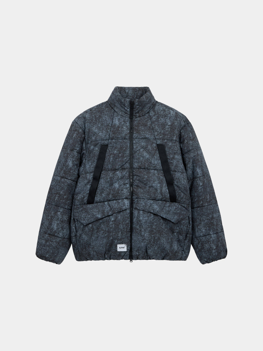 UNFRM TACTICAL PUFFER JACKET OUTERWEAR Alpha Industries BLACK SPECKLE CAMO XS 