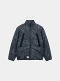 UNFRM TACTICAL PUFFER JACKET OUTERWEAR Alpha Industries BLACK SPECKLE CAMO XS 