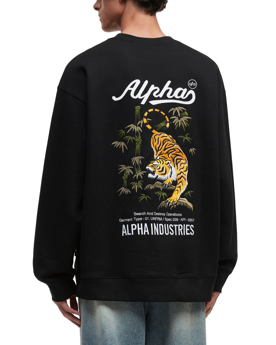 UNFRM TIGER CREWNECK TOP Alpha Industries 