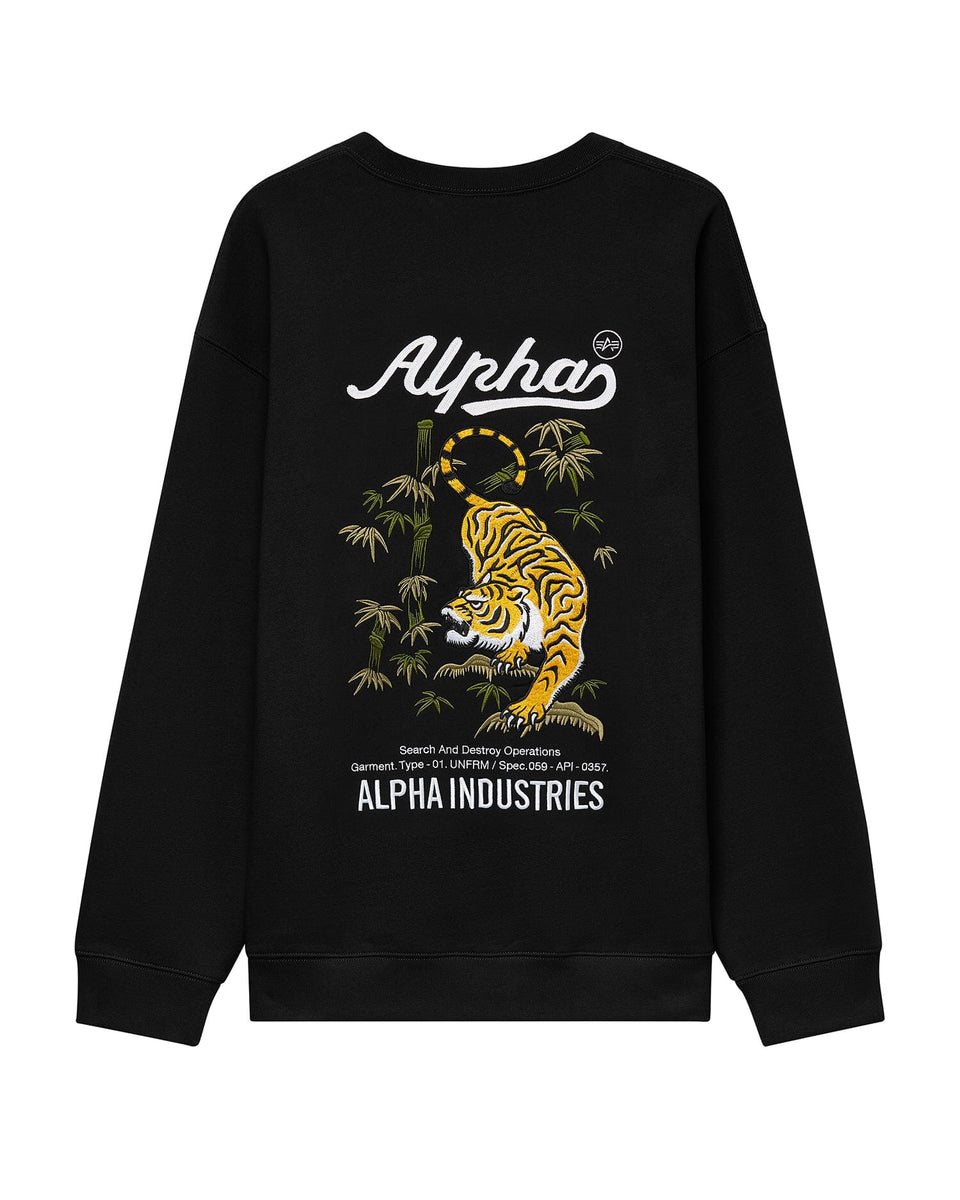 UNFRM TIGER CREWNECK TOP Alpha Industries 