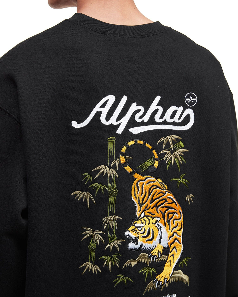 UNFRM TIGER CREWNECK TOP Alpha Industries 