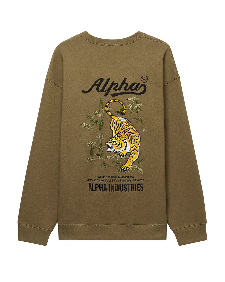 UNFRM TIGER CREWNECK TOP Alpha Industries 